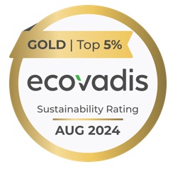 EcoVadis社のサステナビリティ調査においてゴールド評価を獲得